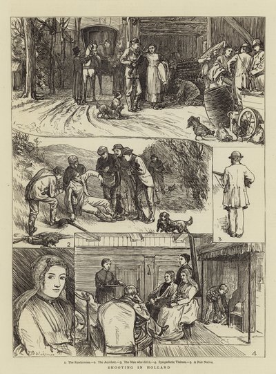 Forgatás Hollandiában alkotó: Theodore Blake Wirgman