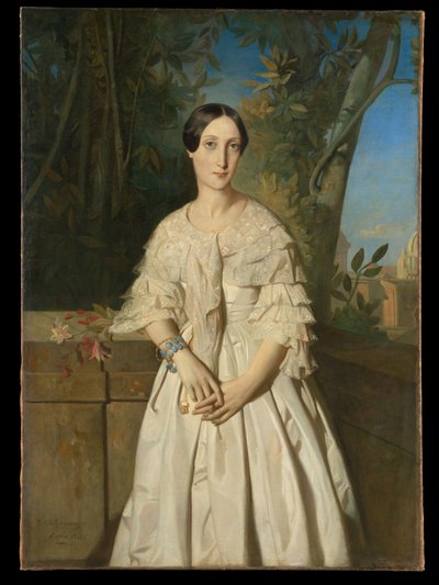 La Tour-Maubourg grófnő (Marie-Louise-Charlotte-Gabrielle Thomas de Pange, 1816-1850) alkotó: Théodore Chassériau