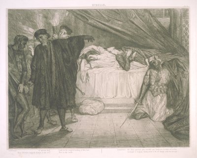 Othello alkotó: Théodore Chassériau