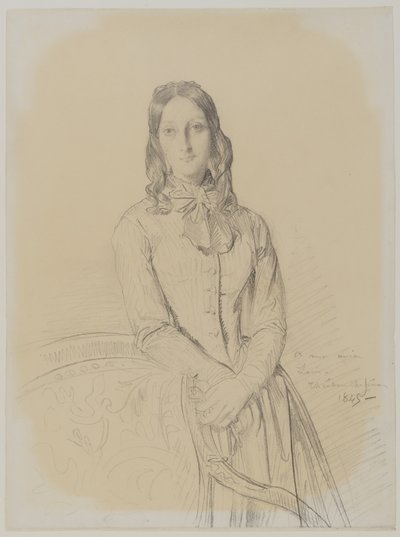 Madame Ravaisson portréja alkotó: Théodore Chassériau