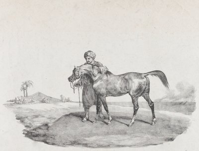 Egy arab ló, 1821 alkotó: Theodore Gericault