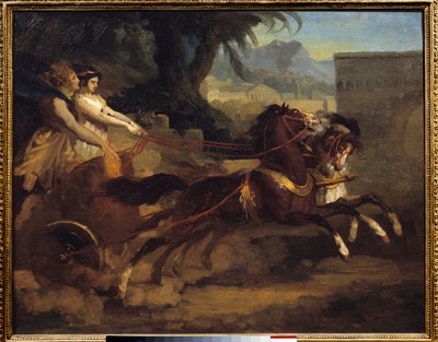 Ősi tankverseny Theodore Gericault (1791-1824) festménye 1808 dim.0,63x0,79 m Rouen, Musee des Beaux Arts alkotó: Theodore Gericault
