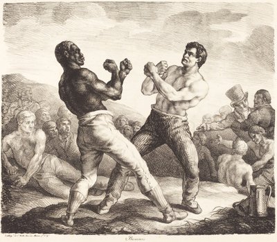 Boxeurs (The Boxers) alkotó: Theodore Gericault
