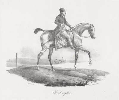 Angol ló (An English Horse) alkotó: Theodore Gericault