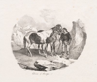 Auvergne lovak alkotó: Theodore Gericault