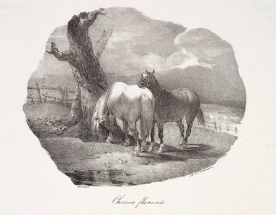 Flamand lovak alkotó: Theodore Gericault