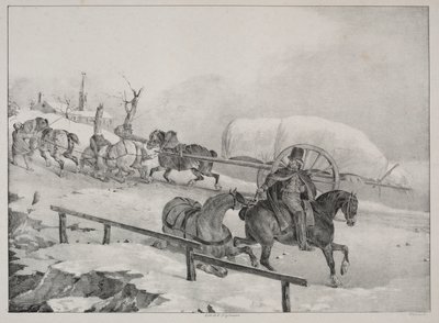 Négy különböző tantárgy: Szekér mászik egy dombra alkotó: Theodore Gericault