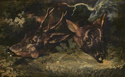 Őzfejek, 1815 alkotó: Theodore Gericault