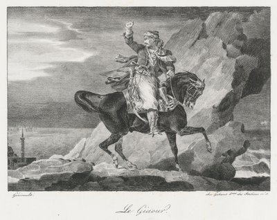 Le Giaour (A Giaour) alkotó: Theodore Gericault