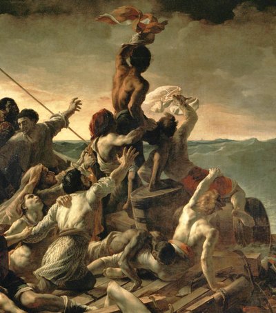 Le Radeau de la Meduse - A Medúza tutajának ... alkotó: Theodore Gericault