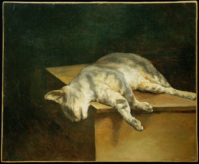 Le chat mort - A halott macska ... alkotó: Theodore Gericault