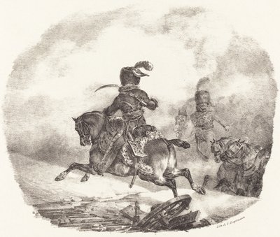 A Birodalmi Gárda könnyűtüzérségi tisztje (Officier d