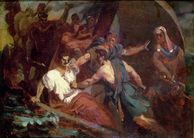 Lázadás egy vitorlás hajón alkotó: Theodore Gericault