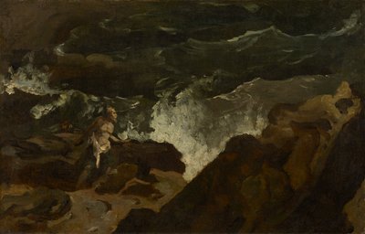Hajótörés a parton (A vihar) alkotó: Theodore Gericault