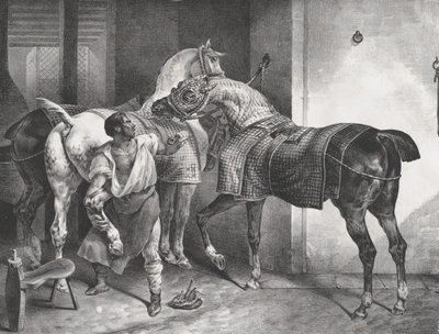 Az angol kovács, 1822. alkotó: Theodore Gericault