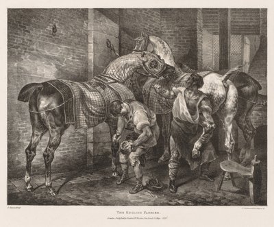 Az angol patkolókovács alkotó: Theodore Gericault