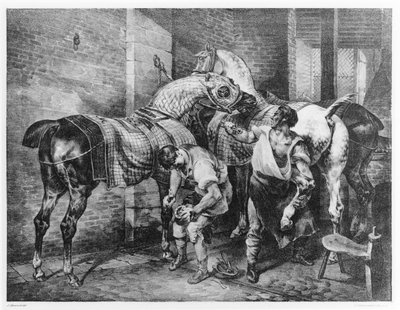 Az angol patkoló alkotó: Theodore Gericault