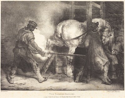 A flamand patkoló alkotó: Theodore Gericault