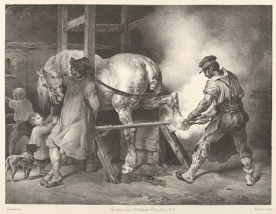 A flamand patkoló alkotó: Theodore Gericault