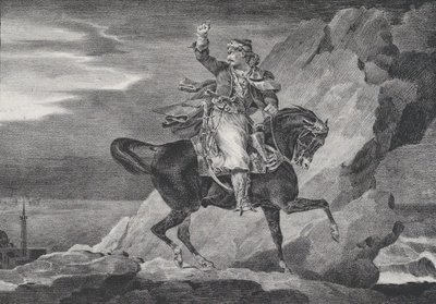 A Giaour, 1820. alkotó: Theodore Gericault