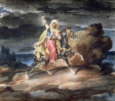 A Giaour, 1822-23 körül alkotó: Theodore Gericault
