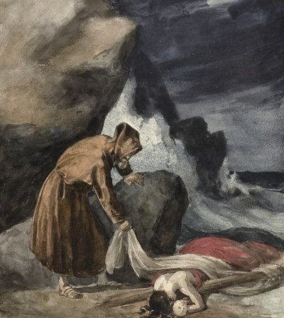 A vihar, 1821-23 körül alkotó: Theodore Gericault