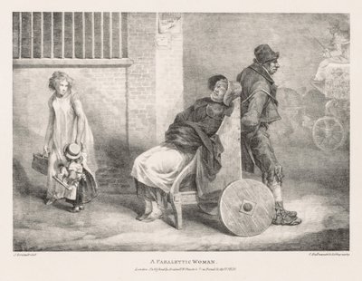Különféle témák az életből és a kövön: Egy bénult nő alkotó: Theodore Gericault