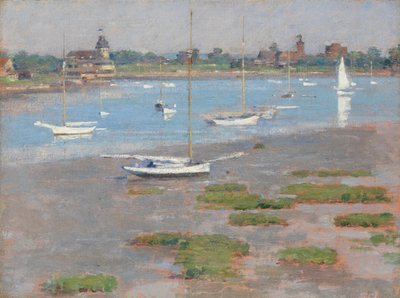 Apály, Riverside Yacht Club, 1894. alkotó: Theodore Robinson