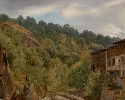 Auvergne vidék alkotó: Theodore Rousseau