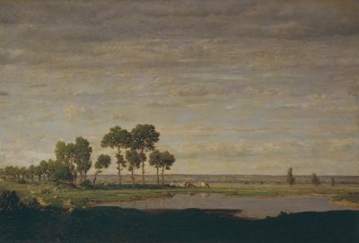 Tavasz, tavacska alkotó: Theodore Rousseau