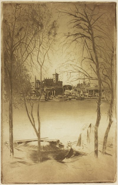 Laburnums és Battersea alkotó: Theodore Roussel