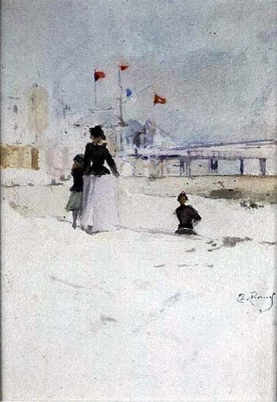 A tengerparton alkotó: Theodore Roussel