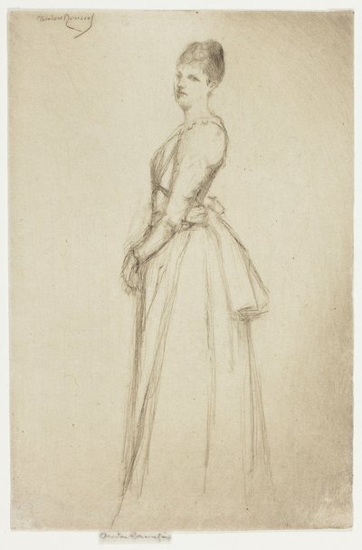 Mrs. C. W. portréja. alkotó: Theodore Roussel