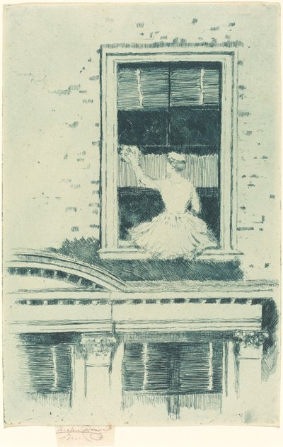 Az Ablaktisztító alkotó: Theodore Roussel