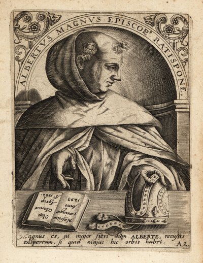 Albertus Magnus alkotó: Theodore de Bry
