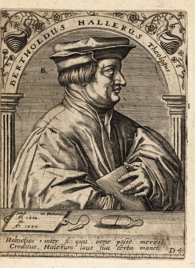 Berchtold Haller alkotó: Theodore de Bry