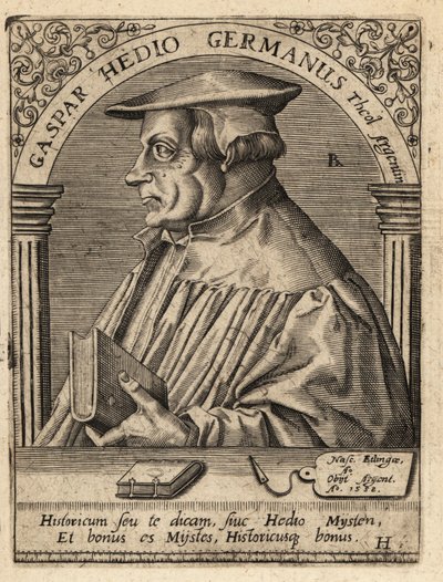 Caspar Hedio alkotó: Theodore de Bry