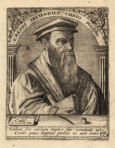 Celio Secondo Curio olasz humanista alkotó: Theodore de Bry