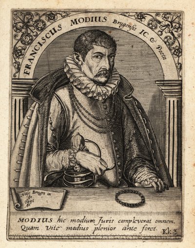 Francois Modius flamand jogtudós és humanista alkotó: Theodore de Bry