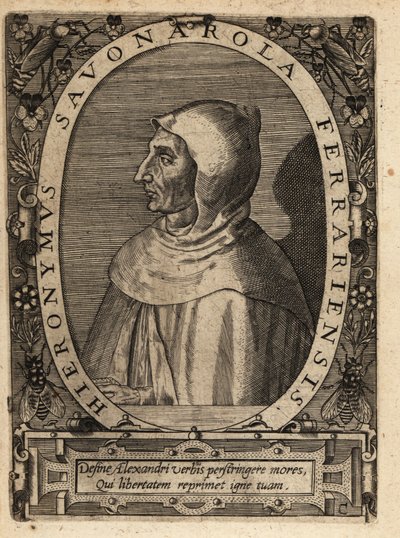 Girolamo Savonarola alkotó: Theodore de Bry