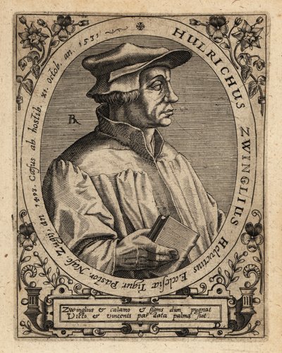 Huldrych Zwingli alkotó: Theodore de Bry