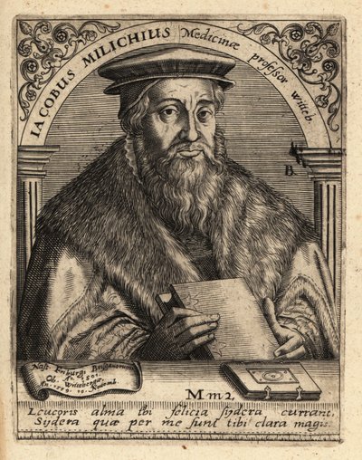 Jacob Milich német csillagász alkotó: Theodore de Bry