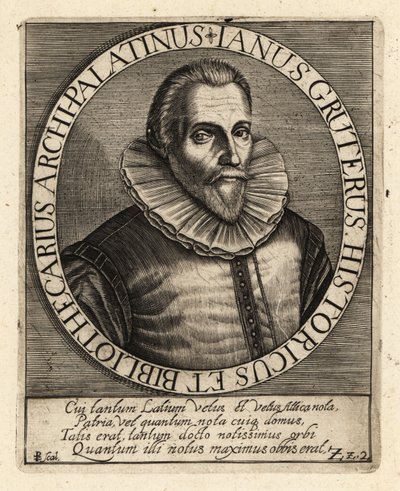 Jan Gruter, flamand származású filológus alkotó: Theodore de Bry