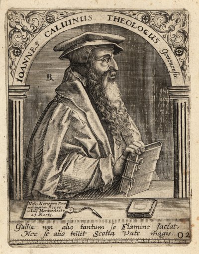 Jean Calvin alkotó: Theodore de Bry