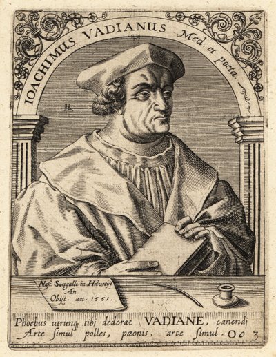 Joachim von Watt, svájci humanista alkotó: Theodore de Bry