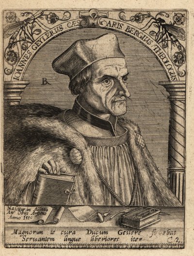 Johann Geiler Kaisersbergből alkotó: Theodore de Bry