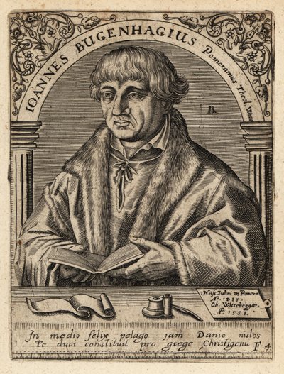 Johannes Bugenhagen alkotó: Theodore de Bry