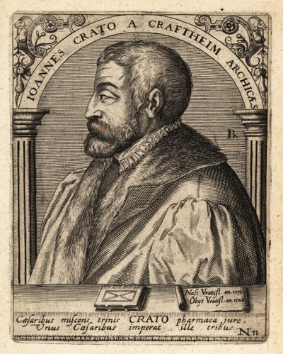 Johannes Crato Krafftheimből alkotó: Theodore de Bry