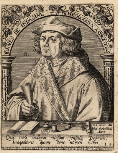 János fáradozik alkotó: Theodore de Bry