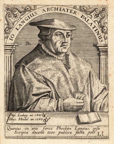 Johannes Lange német orvos és sebész alkotó: Theodore de Bry